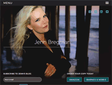 Tablet Screenshot of jennbregman.com